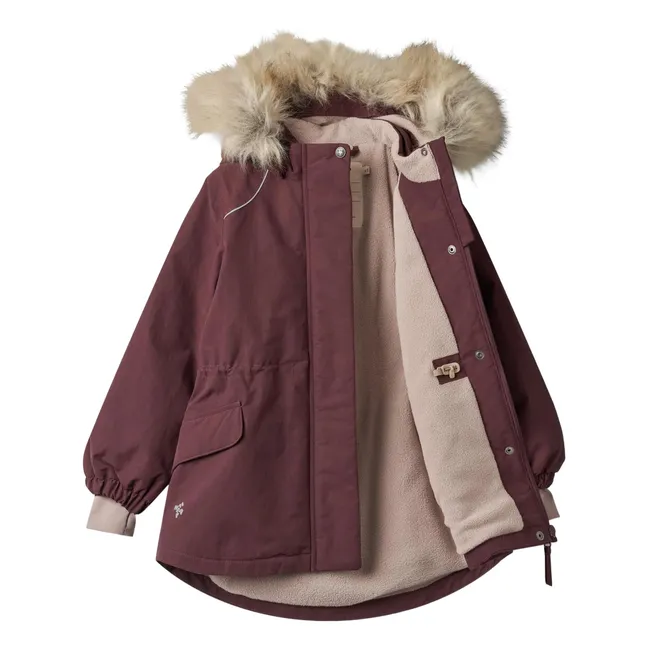 Parka Imperméable Mathilde Tech | Vieux Rose