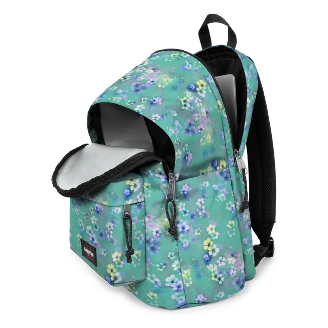 Sac à Dos Day Office Fleurs | Turquoise
