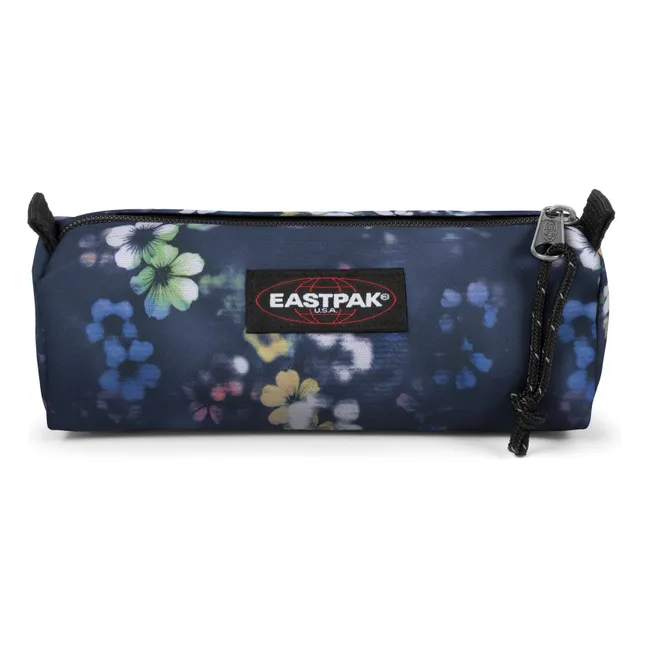 Trousse Benchmark Single Fleurs | Bleu marine