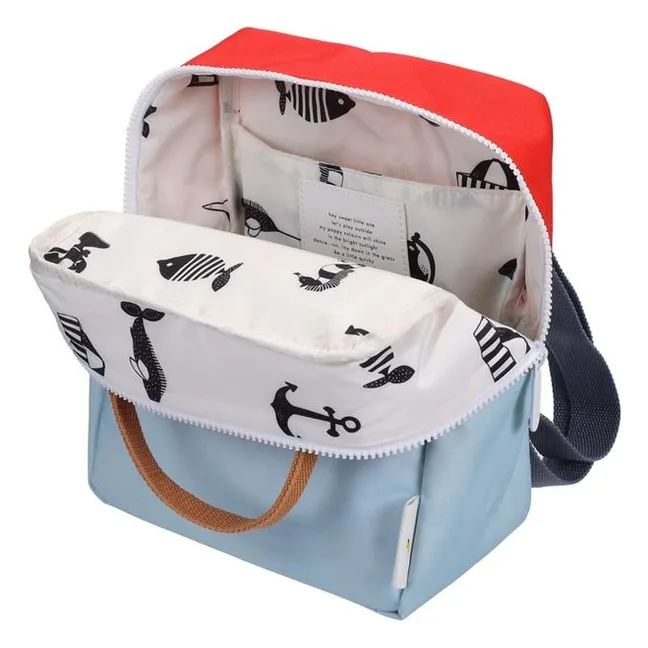 Sac à Dos Small Colorblock | Rouge
