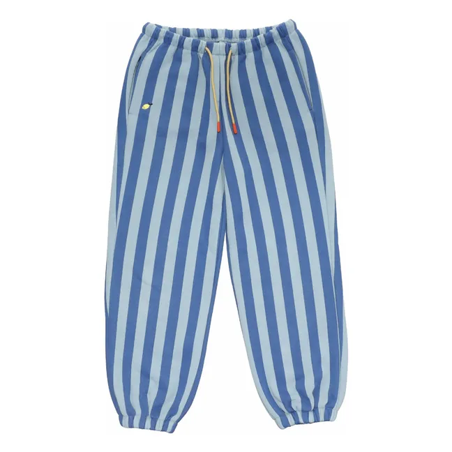 Jogger Rayé | Bleu