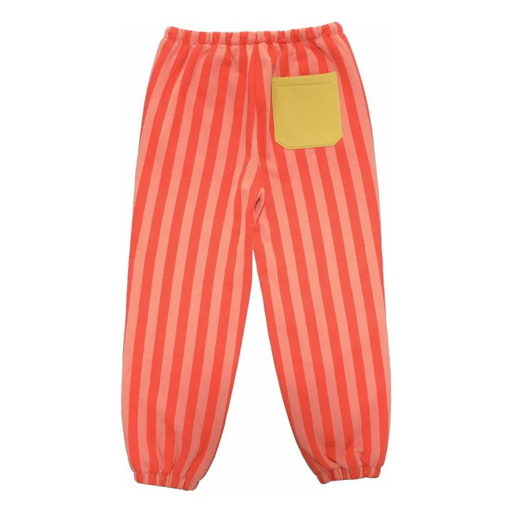 Jogger Rayé | Corail- Image produit n°3
