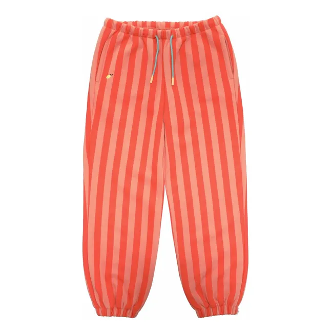 Jogger Rayé | Corail