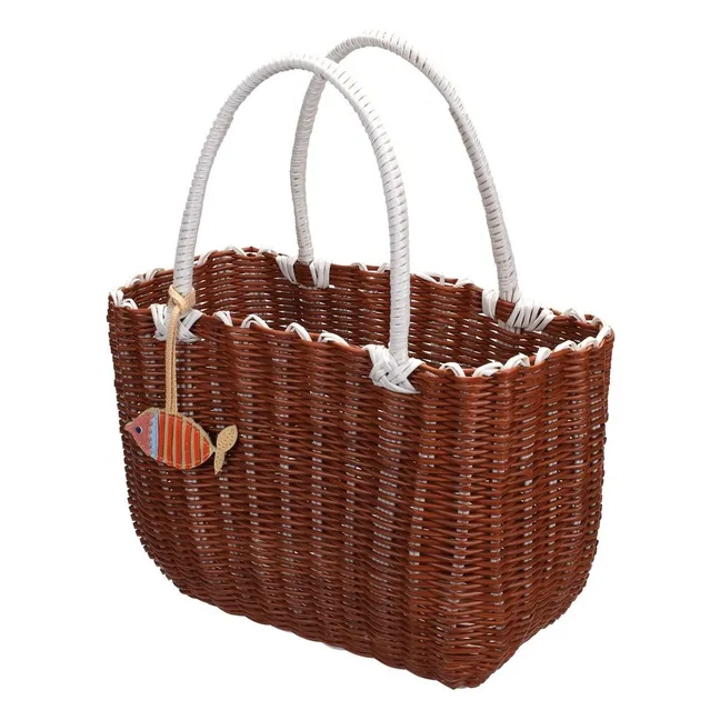 Sac Panier Poisson | Marron