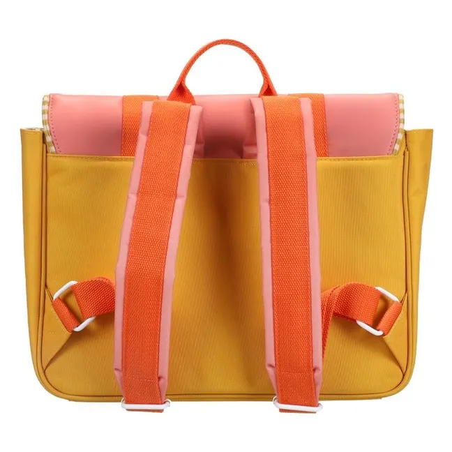 Cartable Rayé | Rose
