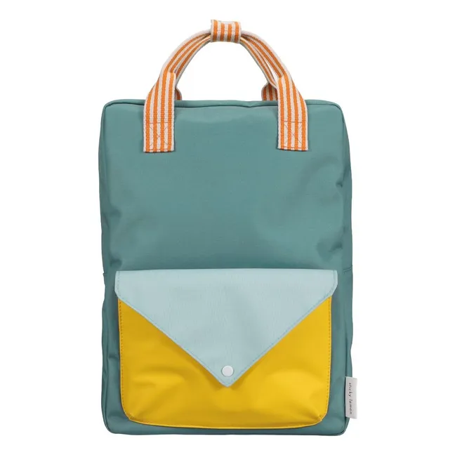 Large Envelope Backpack | Blue