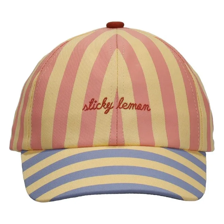 Casquette Rayée | Rose- Image produit n°1