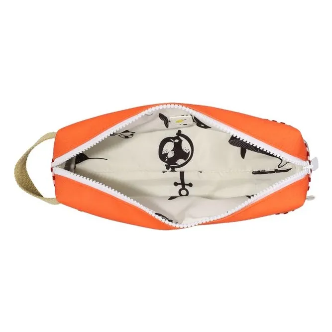 Trousse Colorblock | Orange- Image produit n°3