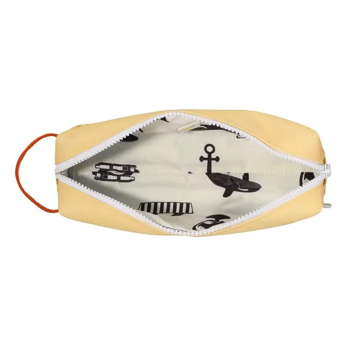 Trousse Colorblock | Jaune pâle- Image produit n°6