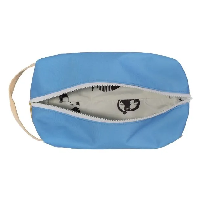 Trousse de Toilette Colorblock | Bleu- Image produit n°3