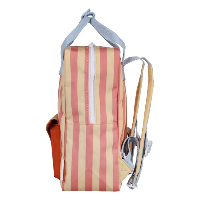 Sac à Dos Medium Envelope Rayé | Rose