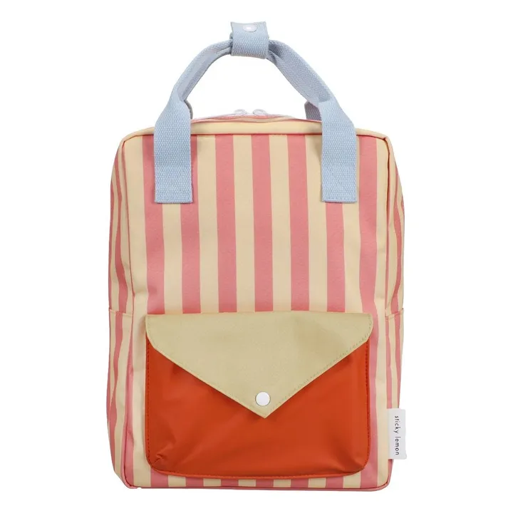 Sac à Dos Medium Envelope Rayé | Rose- Image produit n°0