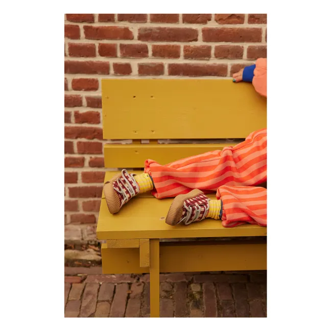 Chaussettes Rayées | Jaune