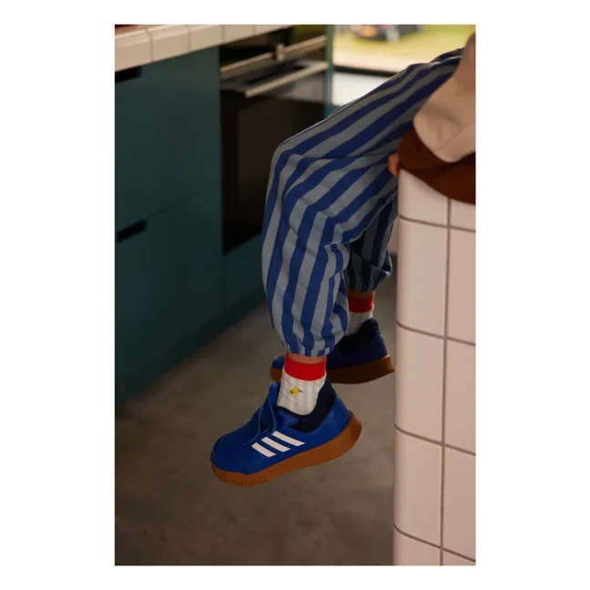 Chaussettes Rayées | Bleu