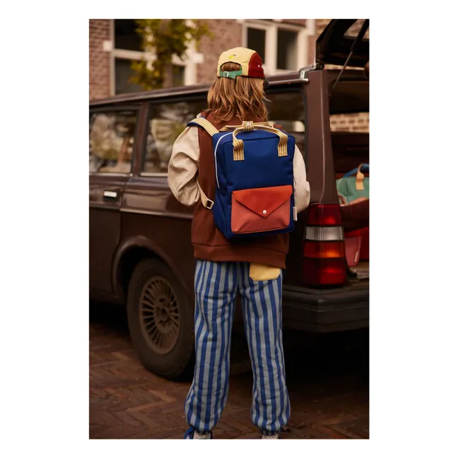 Jogger Rayé | Bleu