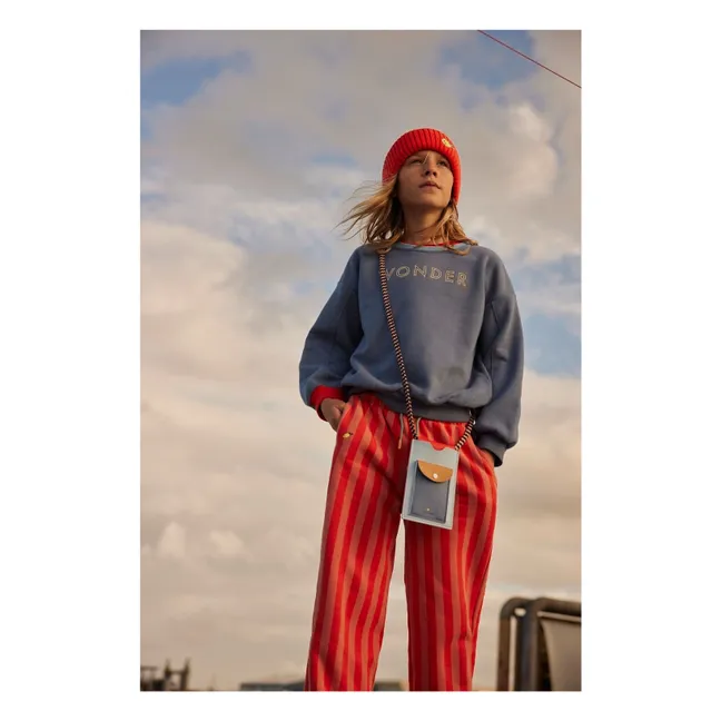 Jogger Rayé | Corail