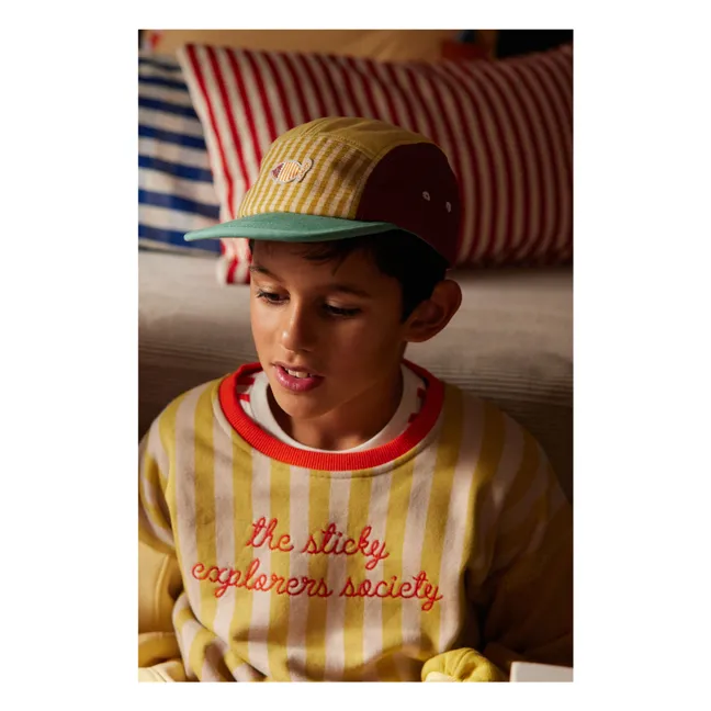 Sweat Rayé | Jaune
