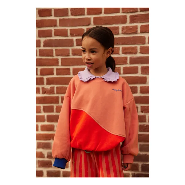 Sweat Colorblock | Rose