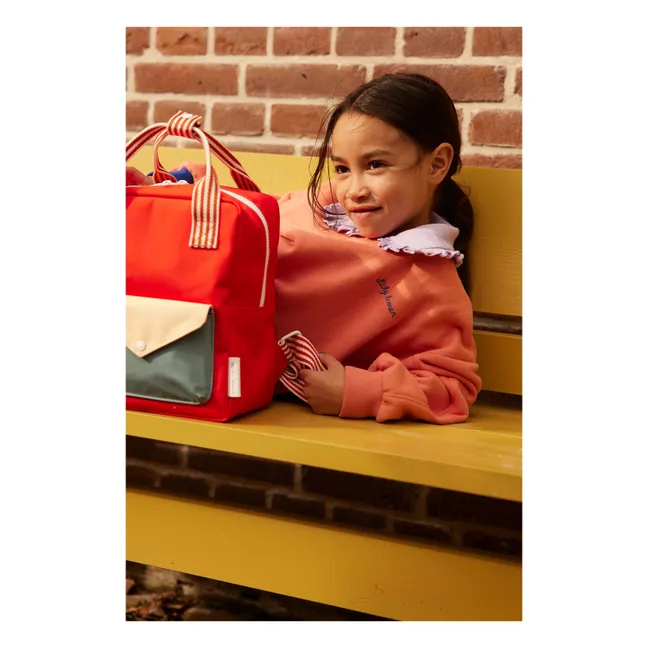 Small Envelope Backpack | Red