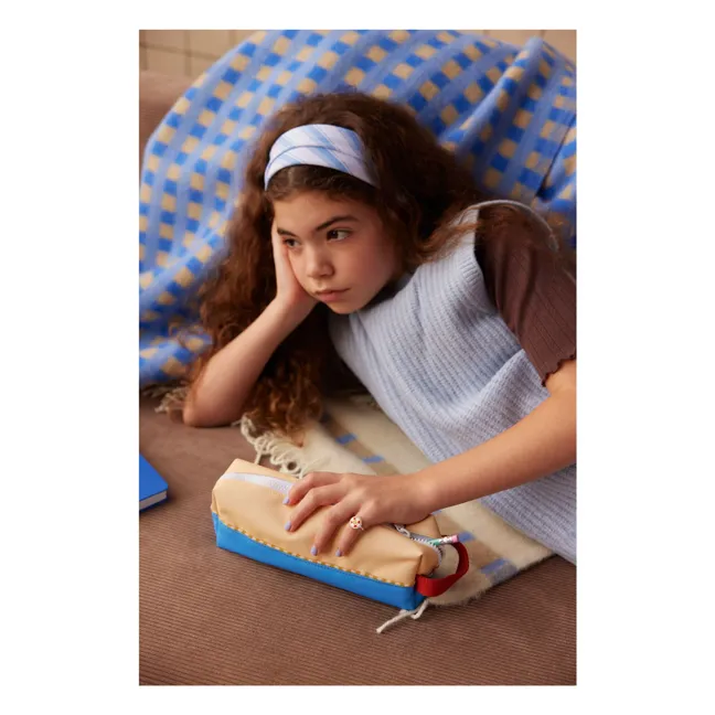 Trousse Colorblock | Jaune pâle