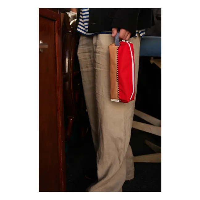 Trousse Colorblock | Rouge