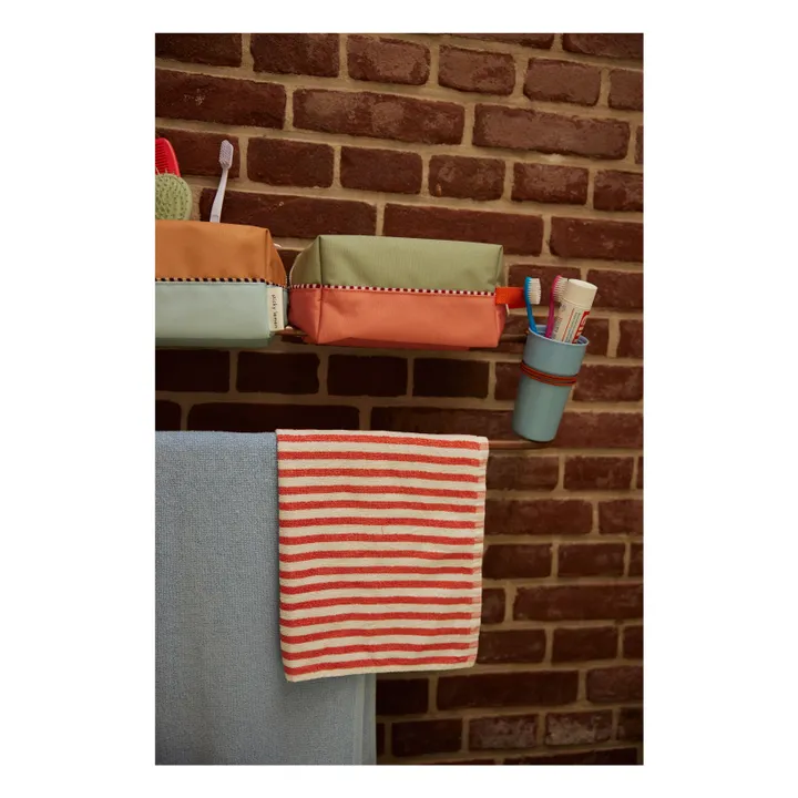Trousse de Toilette Colorblock | Vert kaki- Image produit n°3