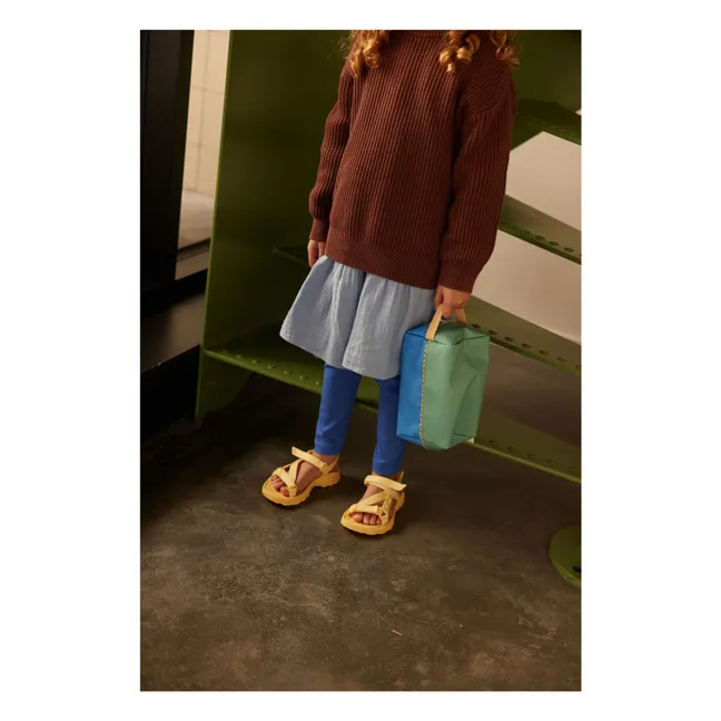 Trousse de Toilette Colorblock | Bleu