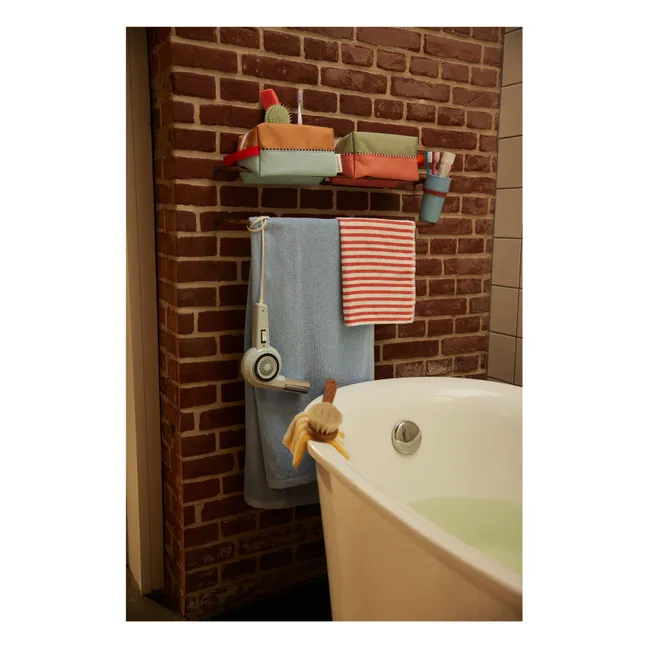 Trousse de Toilette Colorblock | Beige