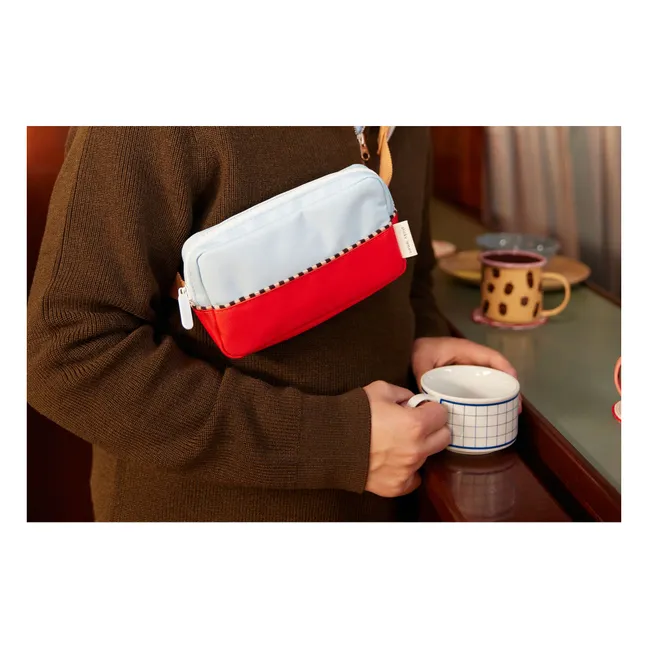 Sac Banane Small Colorblock | Bleu