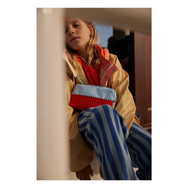 Sac Banane Small Colorblock | Bleu