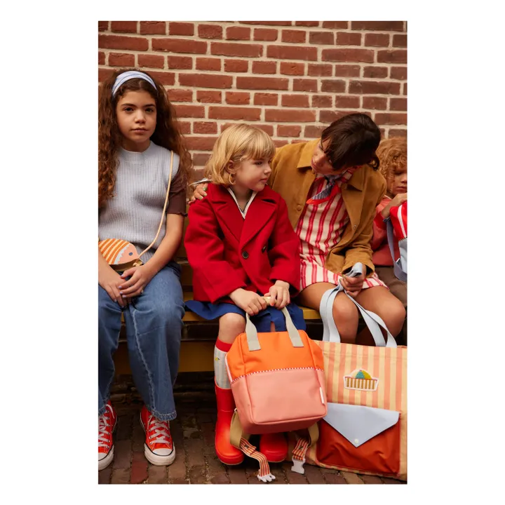 Sac à Dos Small Colorblock | Orange- Image produit n°6