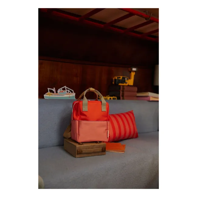 Sac à Dos Small Colorblock | Orange
