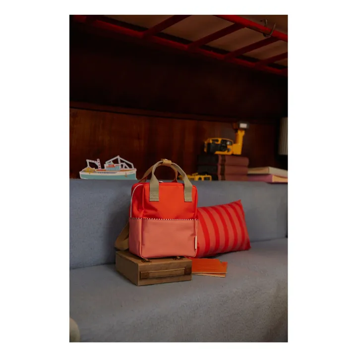 Sac à Dos Small Colorblock | Orange- Image produit n°0