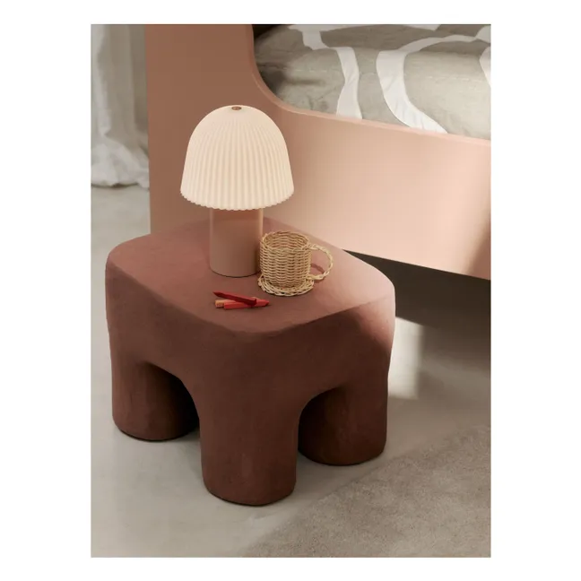 Lámpara de mesa Frill | Rosa Melocotón