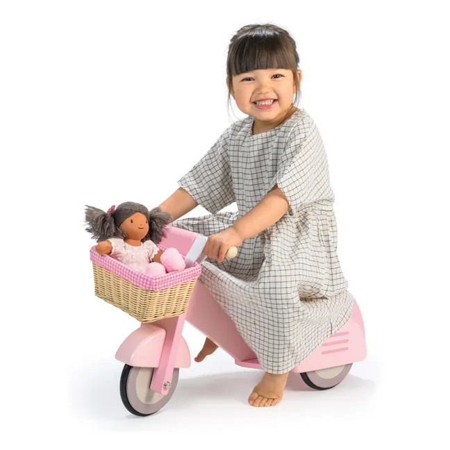 Porta scooter con cesta