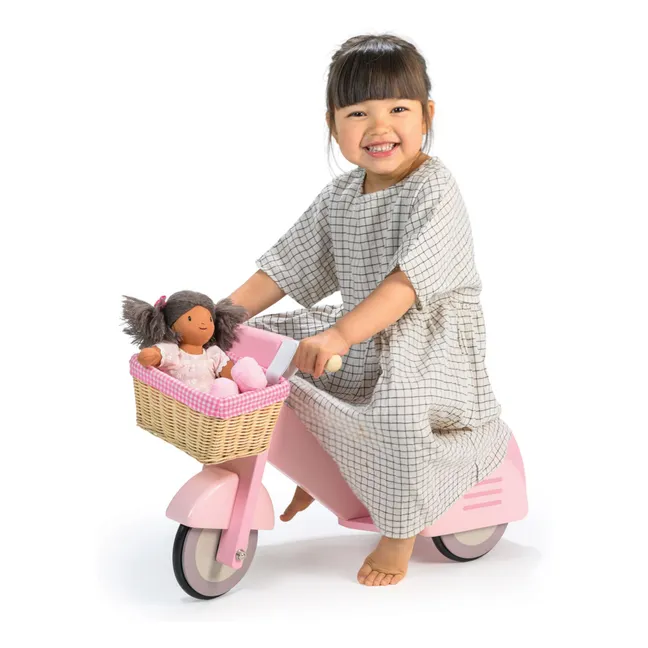 Porteur scooter avec panier