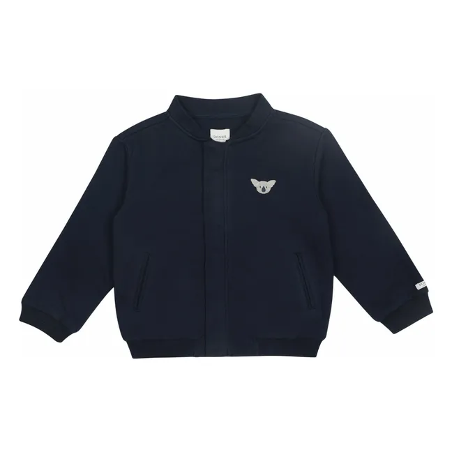 Veste Jansan Koala Coton Bio | Bleu marine