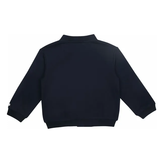 Veste Jansan Koala Coton Bio | Bleu marine
