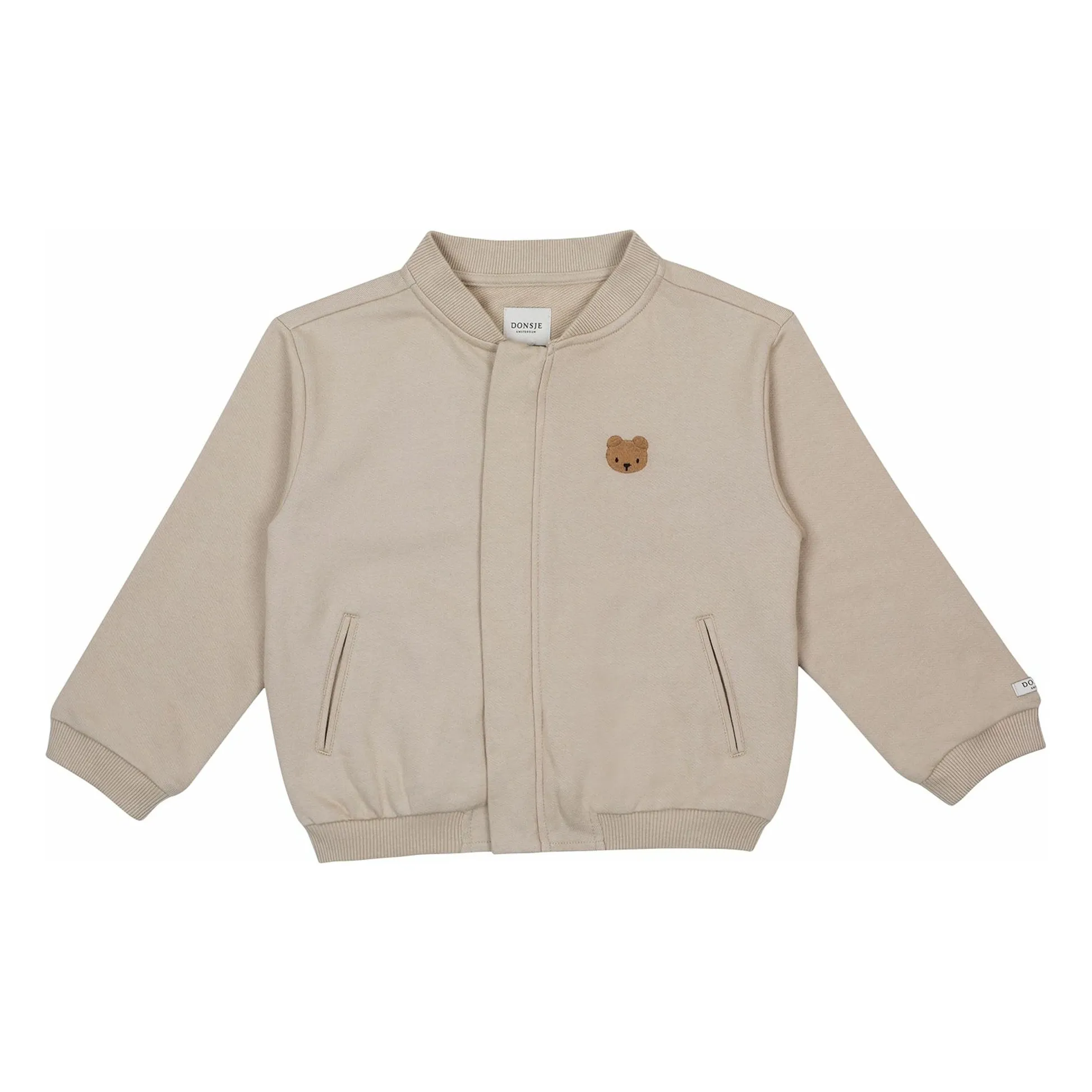 Donsje Beige Jansan Ours Organic Cotton Jacket