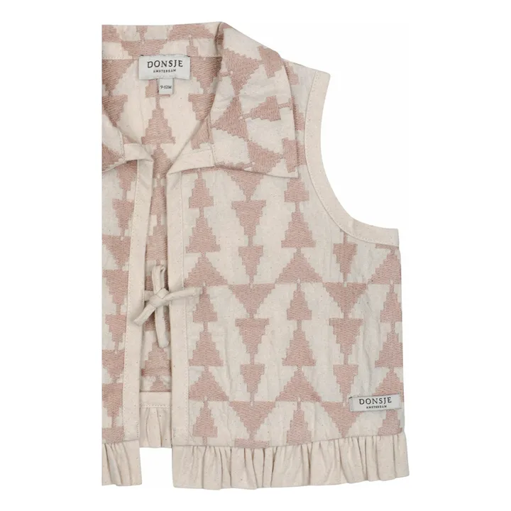 Gilet Neeltje | Rose pâle- Image produit n°3