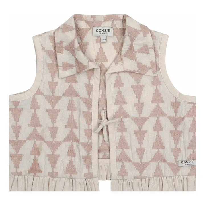 Gilet Neeltje | Rose pâle- Image produit n°0