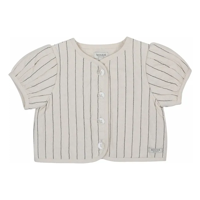 Veste Manches Courtes Milenna | Ecru
