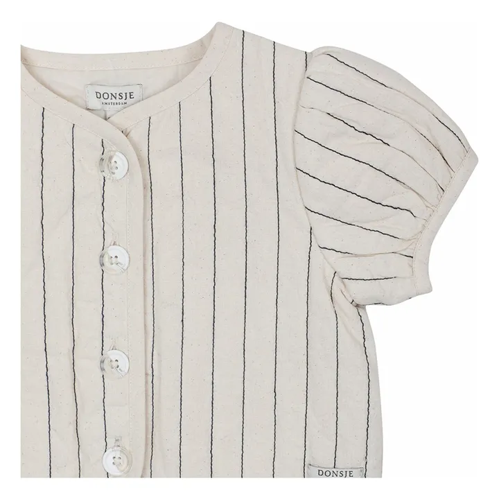 Veste Manches Courtes Milenna | Ecru- Image produit n°3