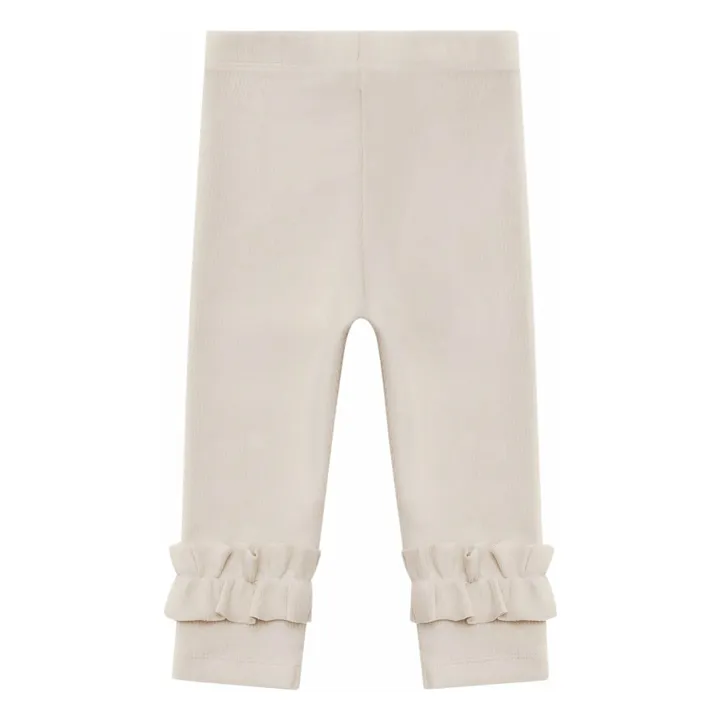 Legging Marit Coton Bio | Ecru- Image produit n°1