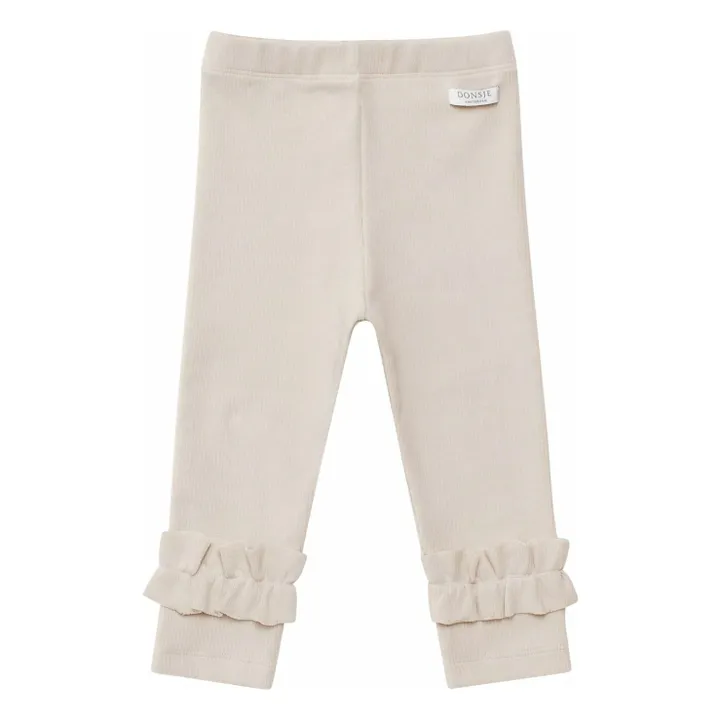 Legging Marit Coton Bio | Ecru- Image produit n°0
