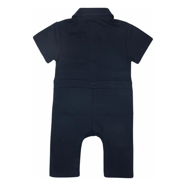 Combinaison Piebe Koala Coton Bio | Bleu marine