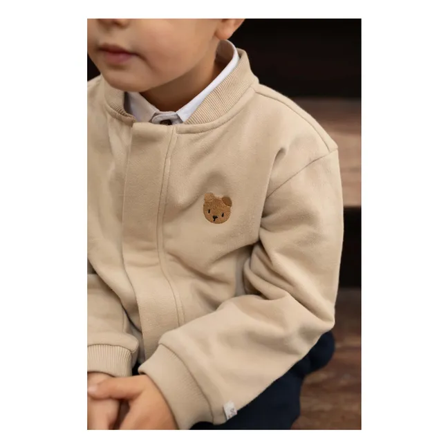 Veste Jansan Ours Coton Bio | Beige