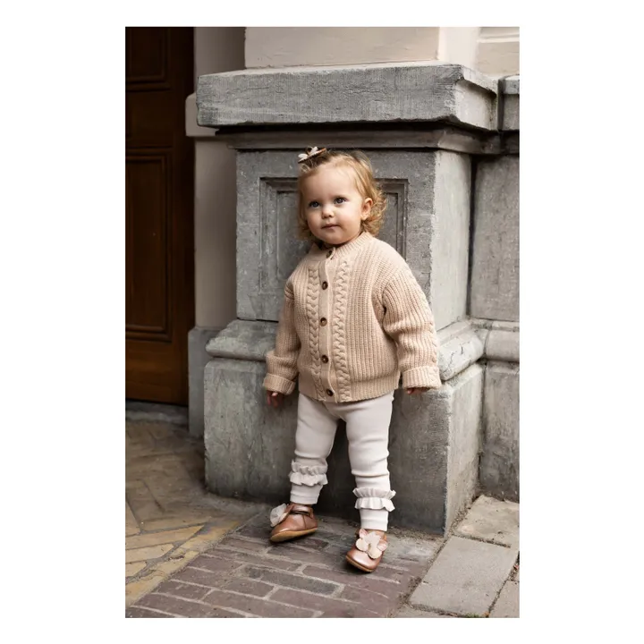 Cardigan Elenna Laine | Rose pêche- Image produit n°1