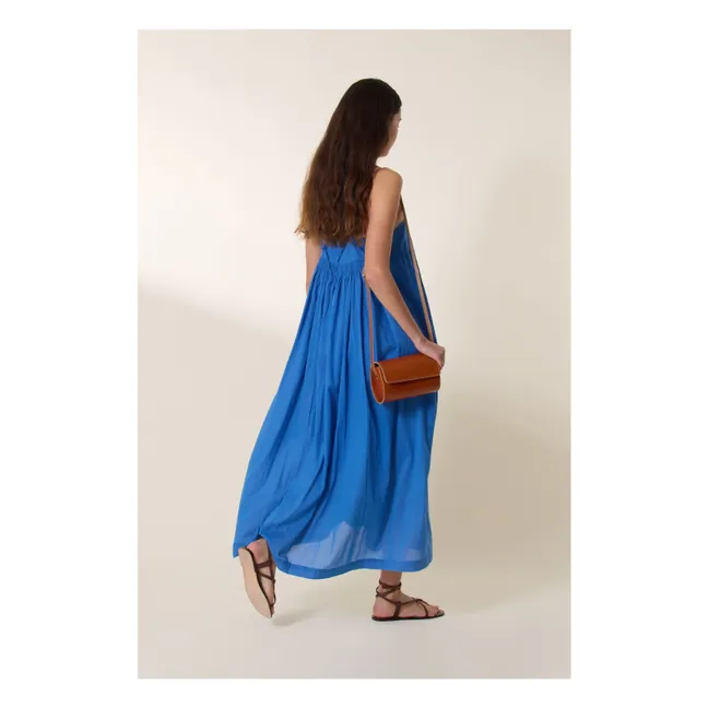 Raptor organic cotton dress | Blue