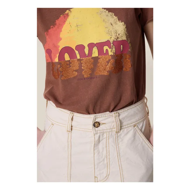 Toro Wave Organic Cotton T-Shirt | Blush